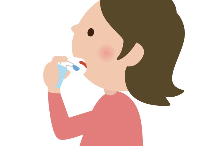 舌下免疫療法のイメージイラスト